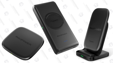 RAVPower 7.5W QI Pad | $23 | Amazon | Promo code KINJA066RAVPower 10,000mAh Battery Pack With 7.5W Qi Pad | $40 | Amazon | Clip the $6 couponRAVPower 7.5W Qi Charging Stand | $32 | Amazon
